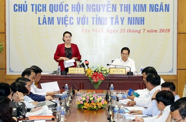Chu tich Quoc hoi: Tay Ninh can thu hut cac nha dau tu chien luoc hinh anh 2