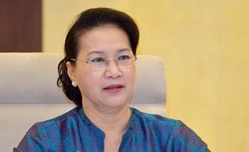 Chủ tịch Quốc hội Nguyễn Thị Kim Ngân. Ảnh: Trung tâm báo chí Quốc hội