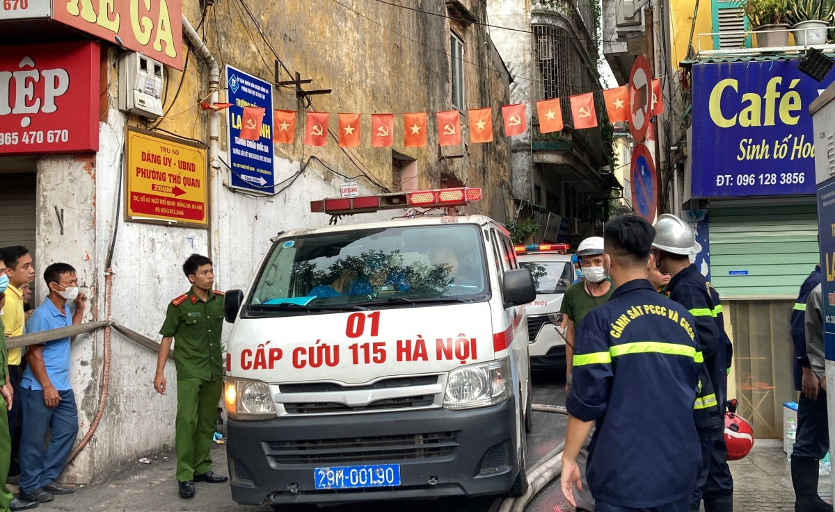 chay nha dan trong ngo tho quan, ha noi, 3 nguoi tu vong hinh anh 3