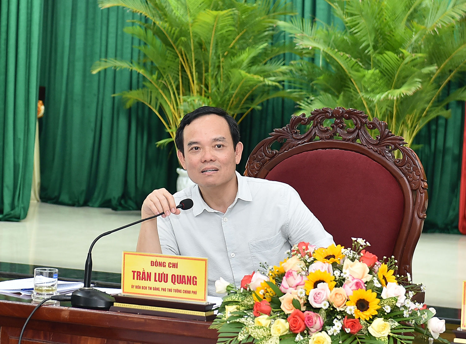 Phó Thủ tướng Trần Lưu Quang khảo sát 3 chương trình mục tiêu quốc gia tại Bình Định - Ảnh 1.
