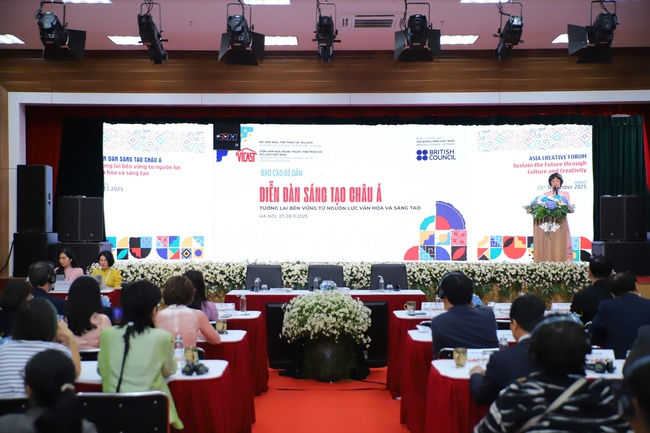 Diễn đàn Sáng tạo Châu Á 2025: Kiến tạo tương lai bền vững từ nguồn lực văn hóa - Ảnh 5. Diễn đàn Sáng tạo Châu Á 2025: Kiến tạo tương lai bền vững từ nguồn lực văn hóa - Ảnh 5.