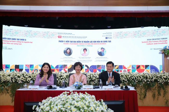 Diễn đàn Sáng tạo Châu Á 2025: Kiến tạo tương lai bền vững từ nguồn lực văn hóa - Ảnh 4. Diễn đàn Sáng tạo Châu Á 2025: Kiến tạo tương lai bền vững từ nguồn lực văn hóa - Ảnh 4.