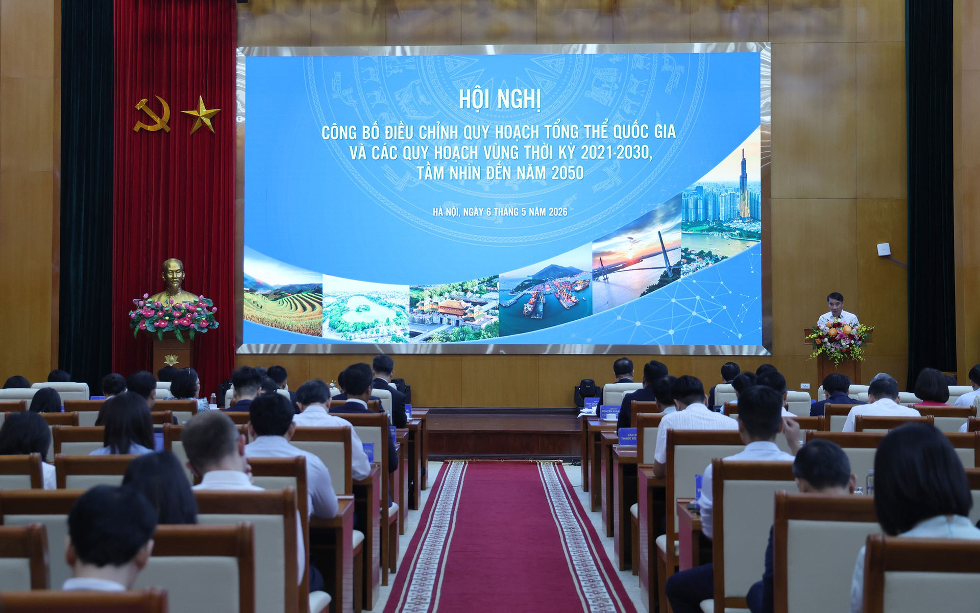Phó Thủ tướng Thường trực Phạm Gia Túc dự Hội nghị công bố điều chỉnh Quy hoạch tổng thể quốc gia- Ảnh 4.
