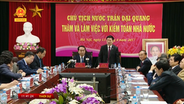 Đài truyền hình VTC1 phỏng vấn Tổng Kiểm toán nhà nước nhân dịp Xuân Đinh Dậu