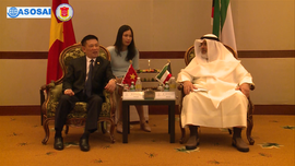 Tổng Kiểm toán Nhà nước Hồ Đức Phớc hội kiến Chủ tịch Cơ quan Kiểm  toán nhà nước Kuwait Adel Al-Sarawi