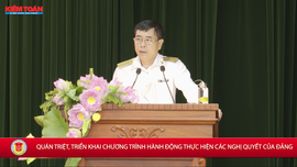 Quán triệt, triển khai Chương trình hành động thực hiện các nghị quyết của Đảng