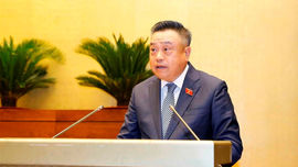 Tổng Kiểm toán Nhà nước Trần Sỹ Thanh trình bày Báo cáo kiểm toán quyết toán ngân sách nhà nước năm 2019 trước Quốc hội