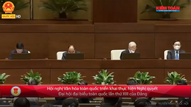 Hội nghị Văn hóa toàn quốc triển khai thực hiện Nghị quyết Đại hội đại biểu toàn quốc lần thứ XIII của Đảng