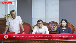 Kiểm toán nhà nước chúc mừng các cơ quan báo chí nhân dịp Ngày Báo chí Cách mạng Việt Nam