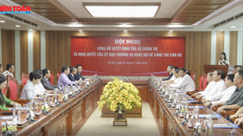 Công bố quyết định của Bộ Chính trị và Ủy ban Thường vụ Quốc hội về công tác cán bộ