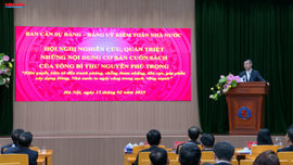 Toàn ngành nghiên cứu, quán triệt những nội dung cơ bản cuốn sách của Tổng Bí thư Nguyễn Phú Trọng 