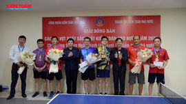 Giải bóng bàn các tay vợt xuất sắc Kiểm toán nhà nước năm 2023
