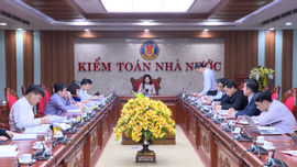 Họp về đề cương cuộc kiểm toán chuyên đề đầu tư mua sắm, ứng dựng công nghệ thông tin, các hoạt động thuê dịch vụ công nghệ thông tin