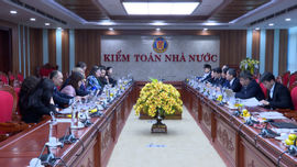 Đoàn công tác CAAF làm việc với Nhóm chiến lược về Kiểm toán hoạt động của Kiểm toán nhà nước