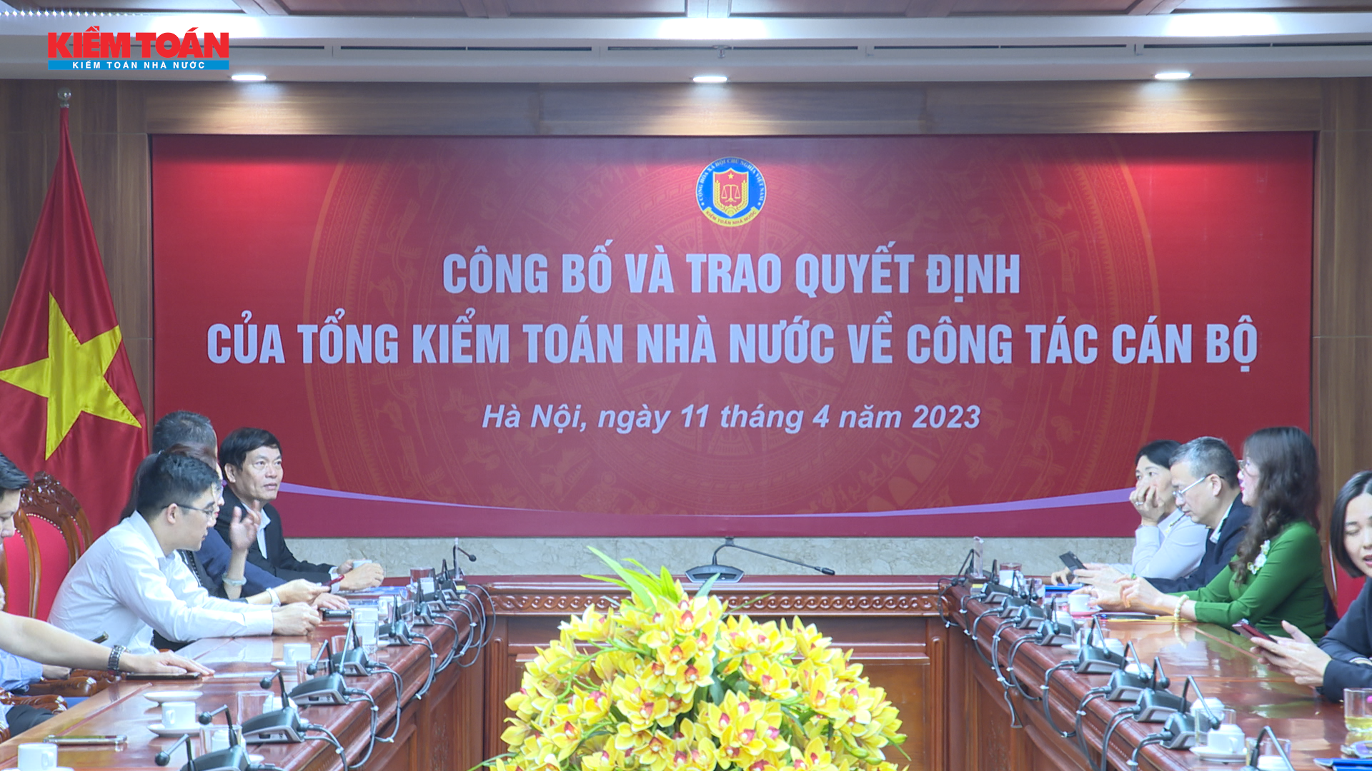 Công bố Quyết định tiếp nhận và bổ nhiệm Tổng Biên tập Báo Kiểm toán