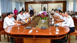 Tổng Kiểm toán nhà nước làm việc với Thường trực Tỉnh ủy Đồng Nai