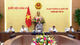 Khai mạc phiên họp thứ 24 của Ủy ban Thường vụ Quốc hội
