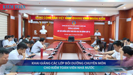 Khai giảng các lớp bồi dưỡng chuyên môn cho kiểm toán viên nhà nước