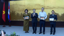 Bí thư Thành ủy Đà Nẵng tiếp các lãnh đạo Kiểm toán nhà nước Campuchia, Lào, Việt Nam