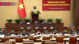 Hội nghị toàn quốc lần thứ nhất triển khai luật, nghị quyết của Quốc hội