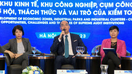 Hội thảo “Phát triển khu kinh tế, khu công nghiệp, cụm công nghiệp - Thực trạng, cơ hội, thách thức và vai trò của Kiểm toán nhà nước”