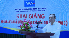 Khai giảng Khóa đào tạo Kiểm toán viên nội bộ