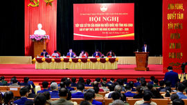 Tổng Kiểm toán nhà nước Ngô Văn Tuấn tiếp xúc cử tri tỉnh Hòa Bình