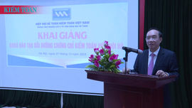 Khai giảng khóa đào tạo chứng chỉ kiểm toán viên nội bộ cấp độ thực hành