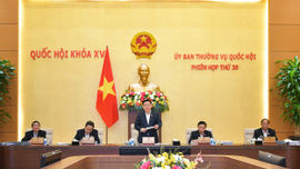 Ủy ban Thường vụ Quốc hội xem xét, cho ý kiến về 5 nội dung