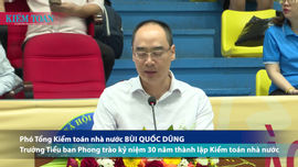 Sôi động Hội thao chào mừng kỷ niệm 30 năm thành lập Kiểm toán nhà nước 