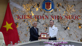 Tổng Kiểm toán nhà nước Việt Nam tiếp xã giao Phó Chủ tịch Quôc hội Lào