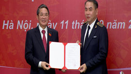 Công bố Nghị quyết của Ủy ban Thường vụ Quốc hội bổ nhiệm Phó Tổng Kiểm toán Nhà nước Trần Minh Khương  