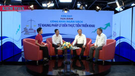 Tọa đàm: "Công khai ngân sách nhà nước: Từ khung pháp lý đến thực tiễn triển khai"