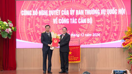 Trao Nghị quyết nghỉ hưu đối với Phó Tổng Kiểm toán nhà nước Nguyễn Tuấn Anh