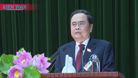 Chủ tịch Quốc hội Trần Thanh Mẫn thăm, chúc Tết Kiểm toán nhà nước 