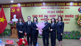 Chi bộ Vụ Hợp tác quốc tế hoàn thành tốt Nghị quyết Đại hội nhiệm kỳ 2022-2025