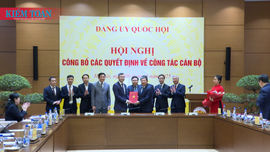 Tổng Kiểm toán nhà nước Ngô Văn Tuấn nhận Quyết định chỉ định Chủ nhiệm Ủy ban Kiểm tra Đảng ủy Quốc hội nhiệm kỳ 2020-2025