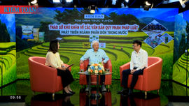 [TRỰC TIẾP] Tọa đàm Tháo gỡ khó khăn về văn bản pháp luật, phát triển ngành phân bón trong nước