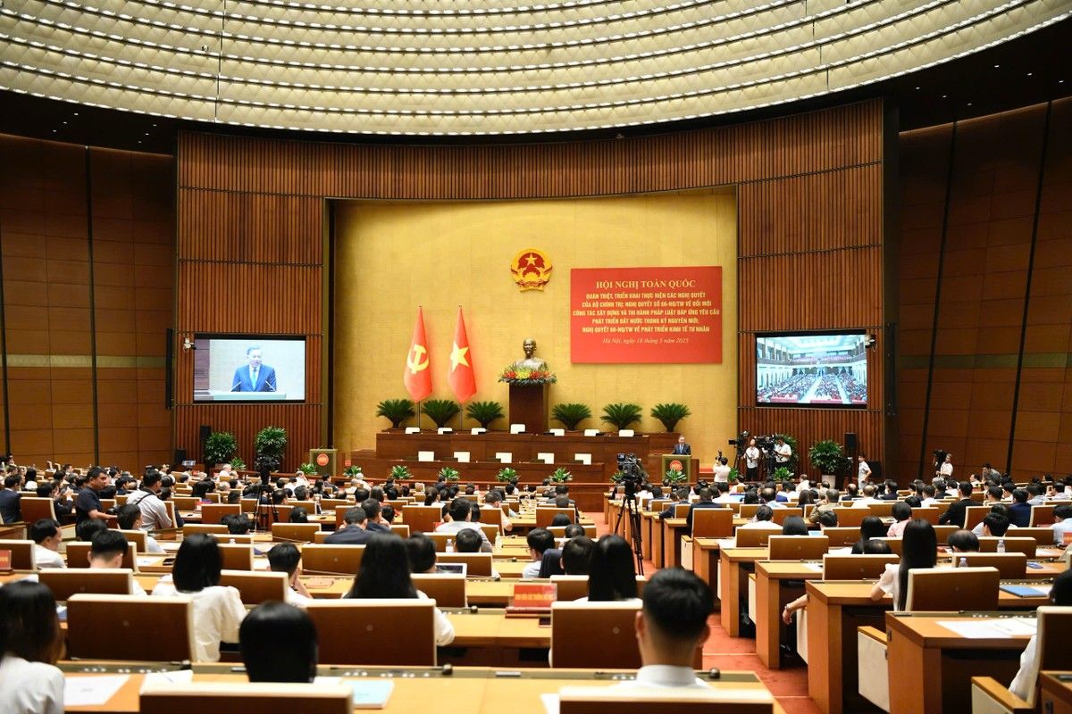 Hội nghị toàn quốc quán triệt Nghị quyết 66 và 68 của Bộ Chính trị