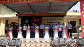 Kiểm toán nhà nước khánh thành công trình hỗ trợ trường vùng cao