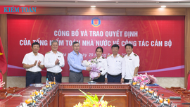 Trao Quyết định nghỉ hưu đối với Phó Kiểm toán trưởng KTNN chuyên ngành Ia  