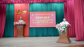 Kiểm toán nhà nước khu vực I tri ân thương binh, bệnh binh tại Trung tâm Điều dưỡng Thuận Thành