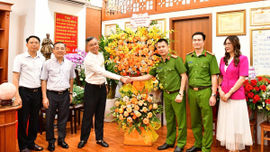 Tổng Kiểm toán nhà nước chúc mừng 80 năm Ngày truyền thống Công an nhân dân