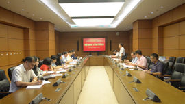 Đẩy nhanh tiến độ chuẩn bị phục vụ Đại hội Đảng bộ Quốc hội lần thứ I