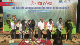 Hỗ trợ kinh phí xây phòng bán trú cho trường học tại Nghệ An 