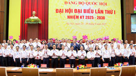 Đại hội đại biểu Đảng bộ Quốc hội lần thứ I tiến hành phiên trù bị