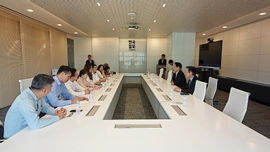 Báo Kiểm toán thăm và làm việc với Báo Hankook Ilbo, Hàn Quốc