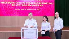 Kiểm toán nhà nước phát động ủng hộ đồng bào bị thiệt hại do bão số 10