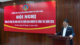 Hội nghị Tổng kết công tác năm 2025 Trường Đào tạo và Bồi dưỡng nghiệp vụ kiểm toán 