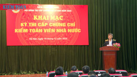 Kỳ thi cấp Chứng chỉ Kiểm toán viên nhà nước năm 2025 diễn ra an toàn, nghiêm túc